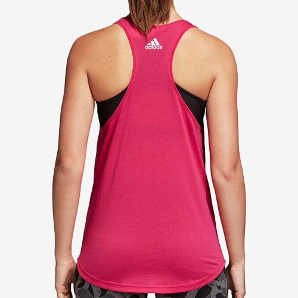 Adidas Logo Racerback Tank Top - Picture 7 of 8